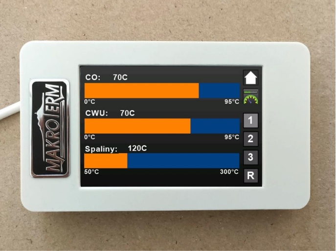 Sterownik Turbokominka Makroterm T-com Smart